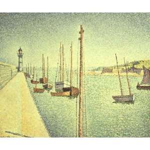 Hand Made Oil Reproduction   Paul Signac   24 x 20 inches   Portrieux 