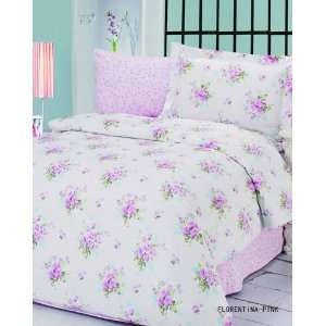  Dophia Florentina Pink Duvet Cover Bed in Bag Full Queen 