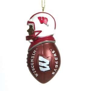   Badgers NCAA Team Tackler Player Ornament (3 African American