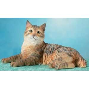  CAT American Bobtail Figurine Stripes RESIN Lays 5661 