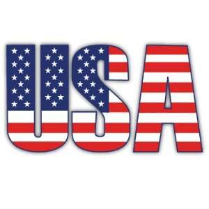  USA American Patriotic Car Bumper Sticker Decal 5 X 3 