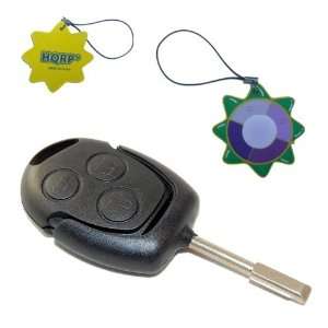 HQRP Remote Key Shell Case FOB w/ 3 Buttons compatible with Ford KA 