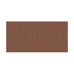  American Crafts Textured Cardstock Chocolate