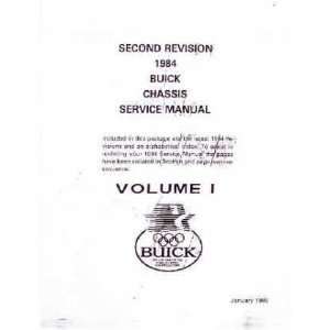    1984 BUICK CENTURY ELECTRA LESABRE Service Manual Book Automotive