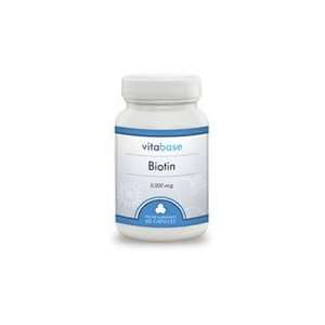  Biotin (5000 mcg) 60 Capsules