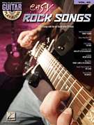Easy Rock Songs Guitar Play Along Tab Book Cd NEW  