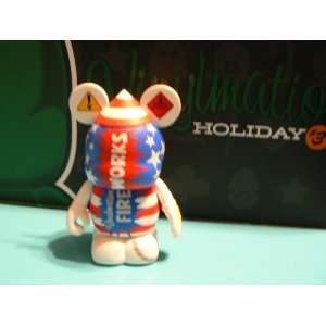   Holiday 3 Vinylmation Fireworks American Rocket 4th of July Figure
