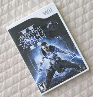 Star Wars The Force Unleashed Wii Complete    