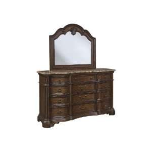  Pulaski Courtland 2 Piece Combo Set Dresser and Mirror 