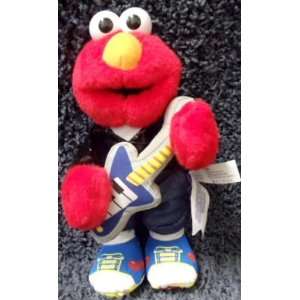   Rare Sesame Street Rock and Roll Elmo 9 Inch Plush Doll Toys & Games