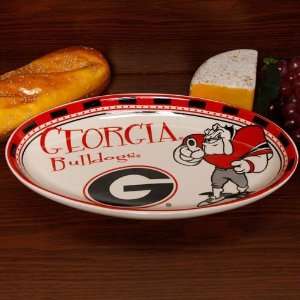  Georgia Bulldogs NCAA Gameday II Ceramic Platter Kitchen 