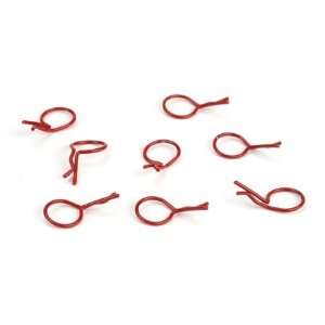  Dynamite Bent Body Clips Red (8) Toys & Games