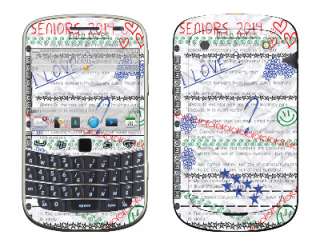 Seniors 2014 Skin Decal Wrap for BlackBerry Bold 9930 cell phone 