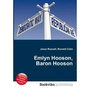    Emlyn Hooson, Baron Hooson Ronald Cohn Jesse Russell Books