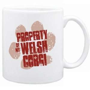  New  Property Of My Welsh Corgi  Mug Dog