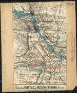 Plan of the battle of Fredericksburg 