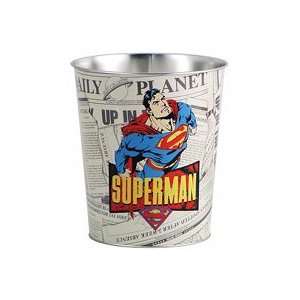  Superman Waste Tin Daily Planet Newspaper Style