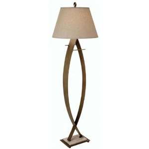 com Trend Lighting TF5273 One Light Silver Floor Lamp Antique Silver 