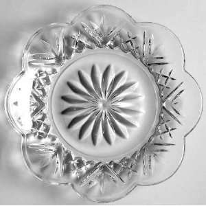  Godinger Crystal Dublin Canape Plate, Crystal Tableware 