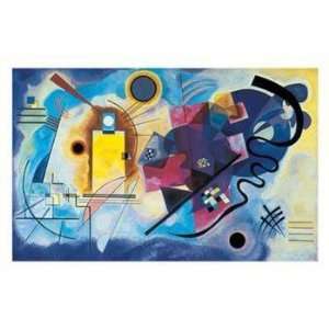  Gelb, Rot, Blau, C.1925   Poster by Wassily Kandinsky (55 