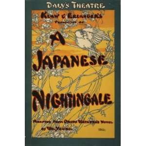  c1903 Klaw & Erlangers production A Japanese nightingale 