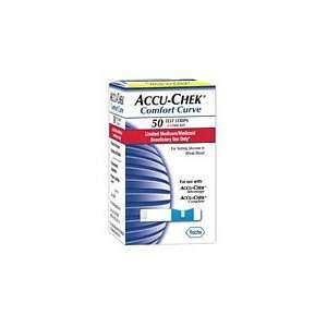 Accu Chek Comfort Curve Test Strips for Testing Glucose in Whole Blood 