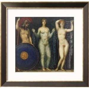  The Three Goddesses (Athena, Hera and Aphrodite), Framed 