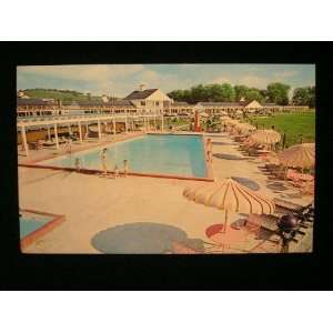  Belle Meade Motel, Harrisonburg, Virginia 50s Postcard 