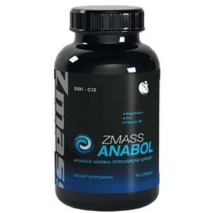 New You Vitamins ZMASS Anabol ZMA Anabolic Testosterone Support ZMA 