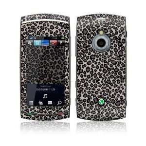  Sony Ericsson Vivaz Pro Skin Decal Sticker   Grey Leopard 
