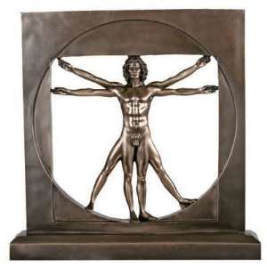 Vitruvian Man   Da Vinci Collectible Figurine Statue Sculpture 