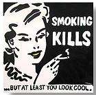 SMOKING KILLS LITHOGRAPH PRINT SIGNED LIMITED EDITION L