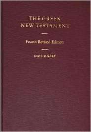 United Bible Societies Greek New Testament and Reference Helps (with 