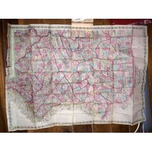  Coltons New Township Map of the Eastern Counties of 