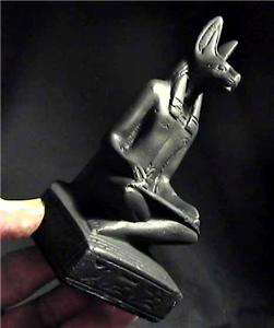 ANUBIS JACKEL HEADED GOD OF THE AFTERLIFE Egyptian Statue ancient 