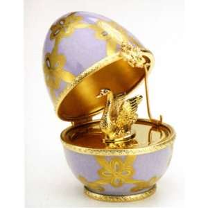  Faberge Egg   Petite Swan Egg