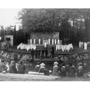   Cross Pageant held at the Rosemary Open Air Theatre,