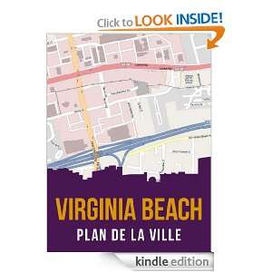 Virginia Beach, Virginie, USA  plan de la ville (French Edition 