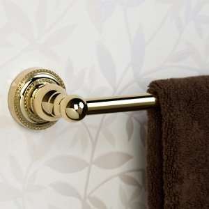  24 Farber Collection Towel Bar   Polished Brass