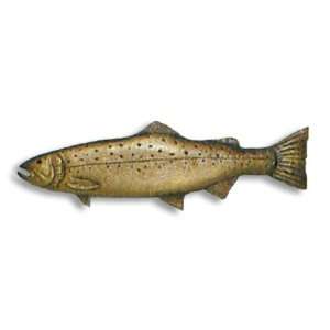  German Brown Trout Fish Cabinet Pull (Left Face)