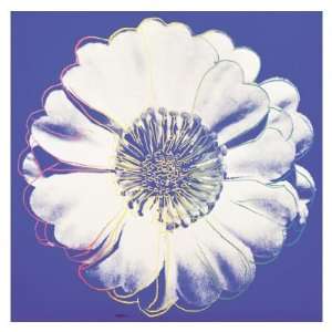 Flower for Tacoma Dome, c.1982 (blue and white) Giclee Poster Print by 