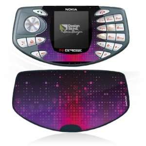  Design Skins for Nokia N Gage   Stars Equalizer magenta 