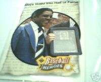 MAYS VOTED INTO HALL OF FAME 1992 UPPER DECK  