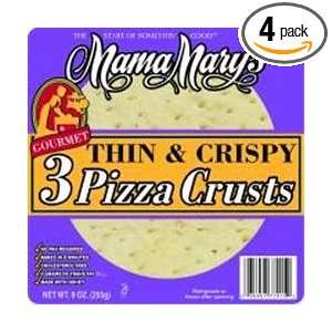 Mama Marys Thin & Crispy Pizza Crust 4 3 packs 7 inch shells