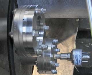   air operated leak valve. The next image shows a TC vacuum gauge