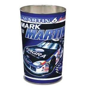  Mark Martin NASCAR Driver Tapered Wastebasket (15 Height 