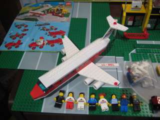 Lego 6392 Airport Runway w/Helicopter, Airplane 1985  