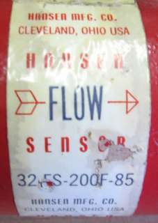 Flow Sensor Valve Pneumatic Safety Coupling Air Hansen  