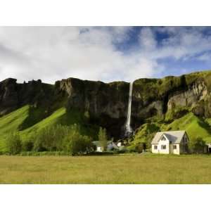  Landscape Near Vik, South Coast, Iceland Photographic 
