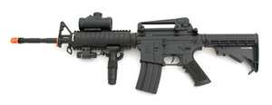 Airsoft Automatic Electric Gun AR15 With Laser, Scope, Tactical 
